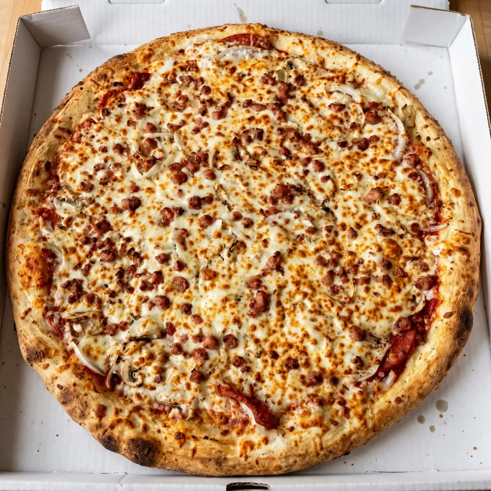 Classic pizza at Pangaea Pizza NW Calgary - traditional handcrafted pizza with fresh toppings