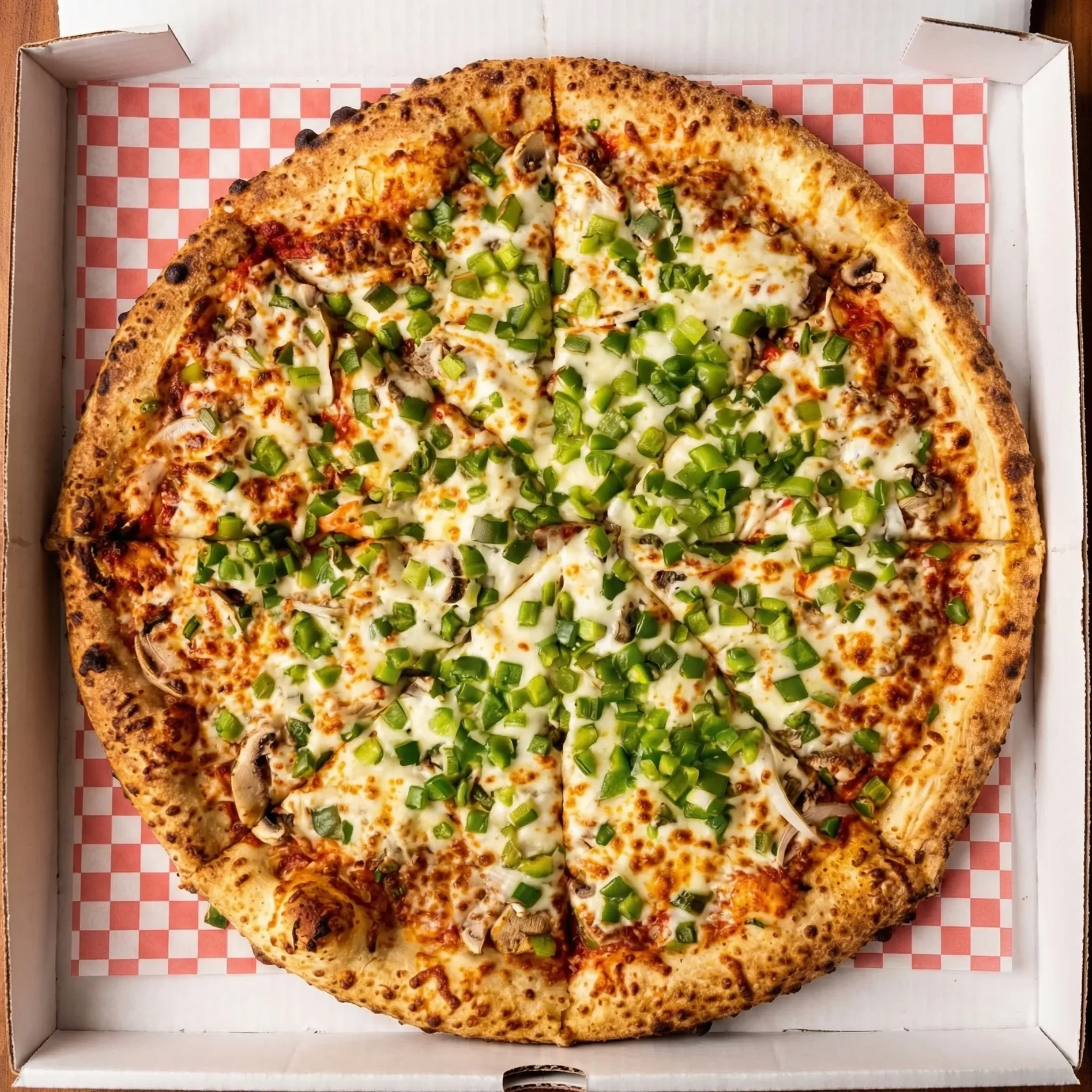 Philly Pangaea Style pizza at Pangaea Pizza NW Calgary - a bold signature creation